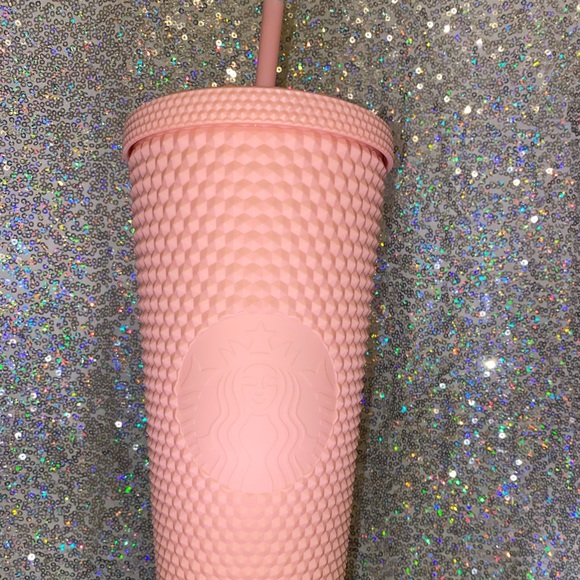 Pink Matte Starbucks Cup